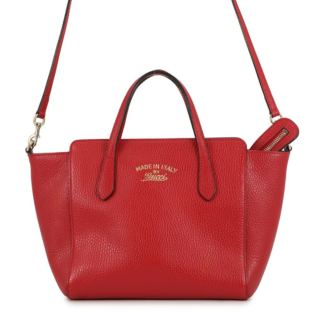 グッチ ハンドバッグ レザー スウィング ミニ 368827 GUCCI バッグ 2way ショルダーバッグ SWING