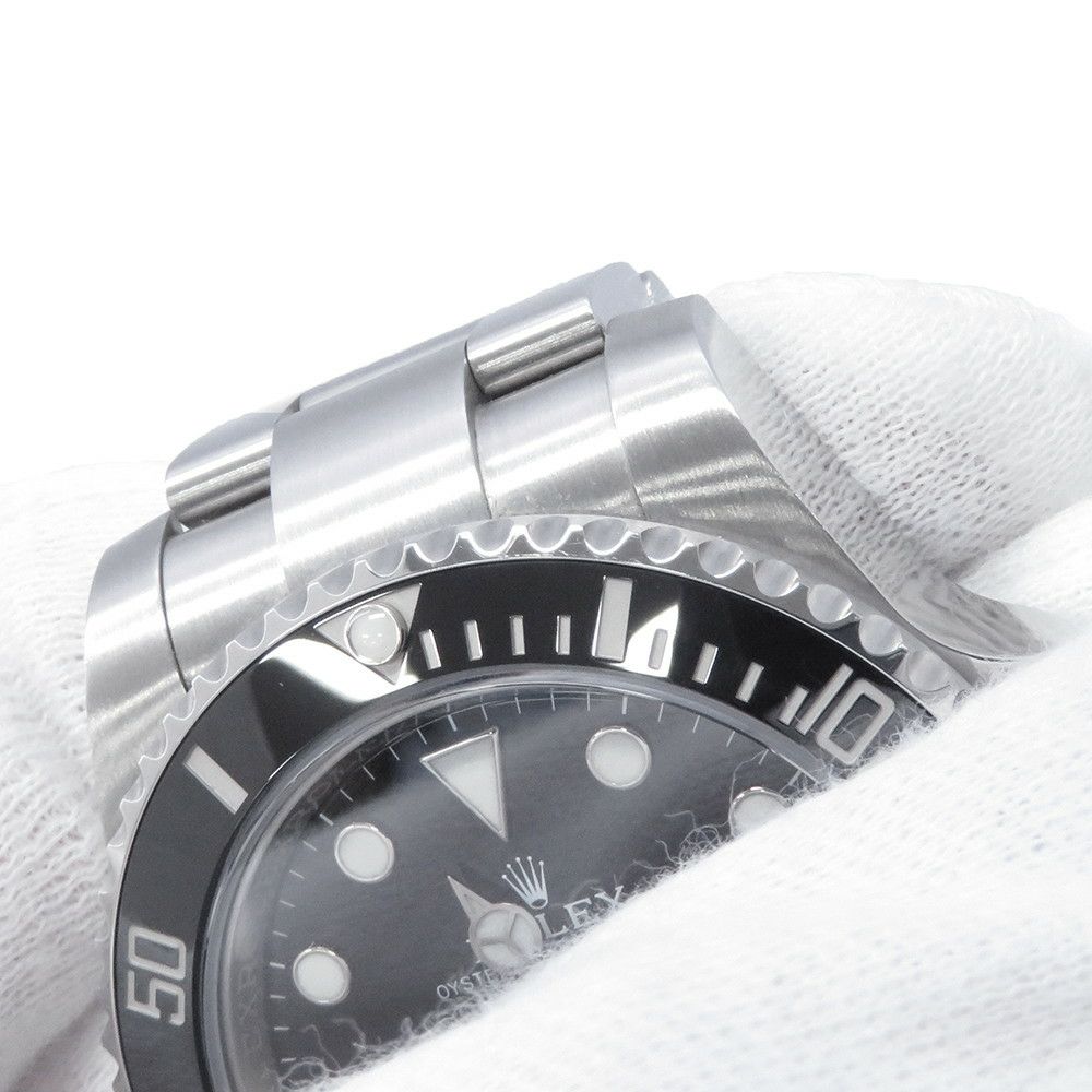 ロレックス サブマリーナ デイト ランダムシリアル ルーレット 116610LN ROLEX 腕時計 ウォッチ 黒文字盤