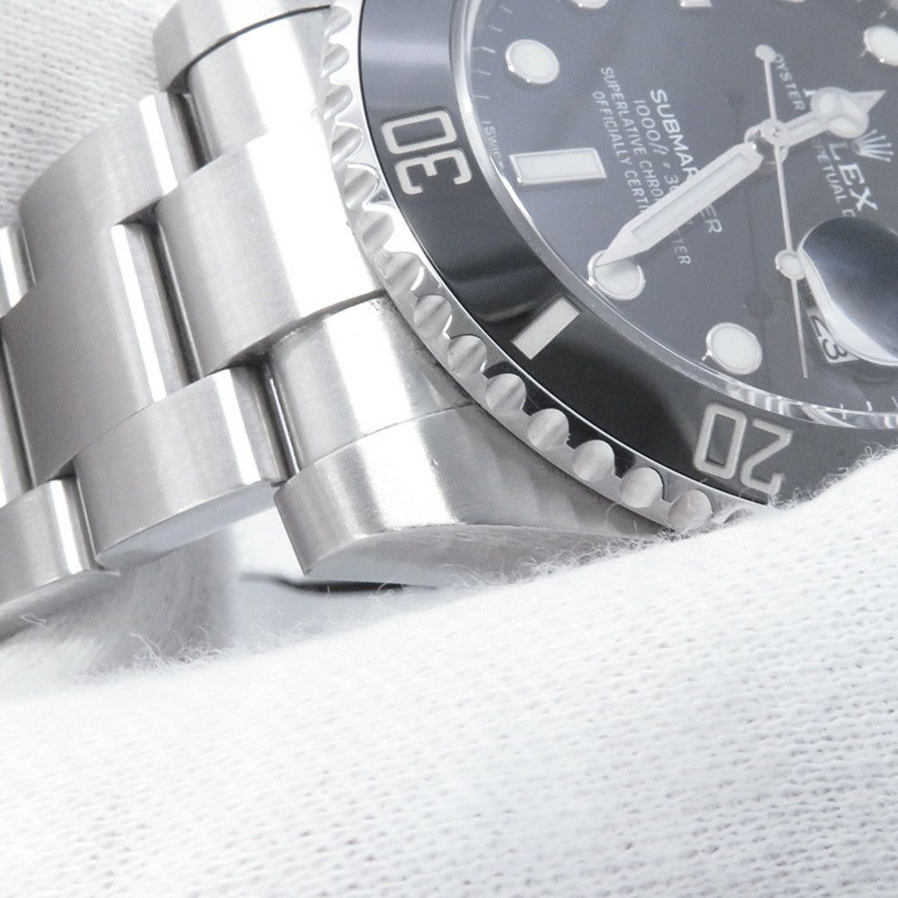 ロレックス サブマリーナ デイト ランダムシリアル ルーレット 116610LN ROLEX 腕時計 ウォッチ 黒文字盤