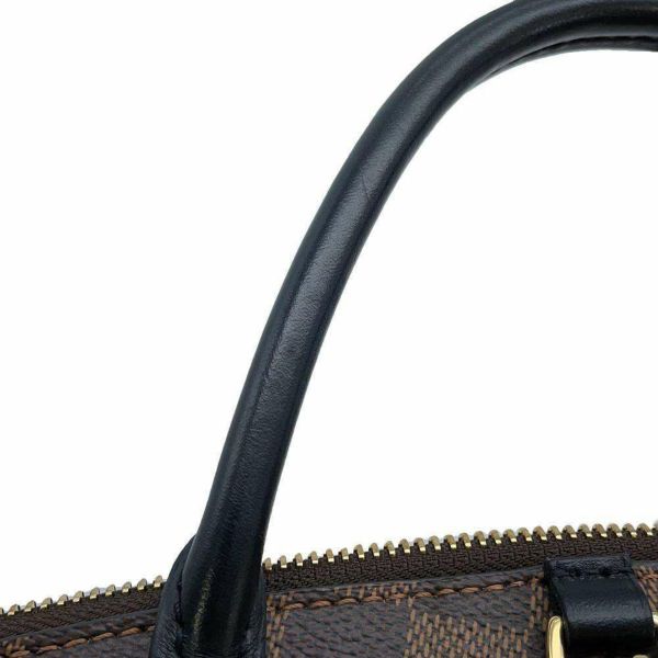 ルイヴィトン トートバッグ ダミエ・エベヌ オデオン・トートMM N45283 LOUIS VUITTON 2wayショルダーバッグ ブラック 黒