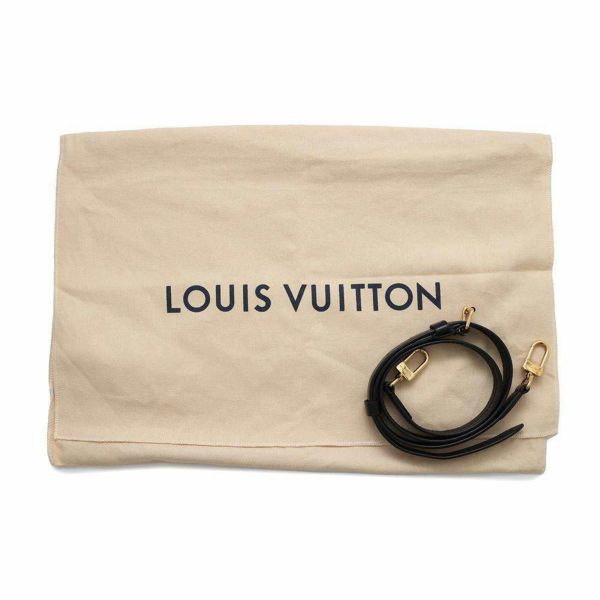 ルイヴィトン トートバッグ ダミエ・エベヌ オデオン・トートMM N45283 LOUIS VUITTON 2wayショルダーバッグ ブラック 黒