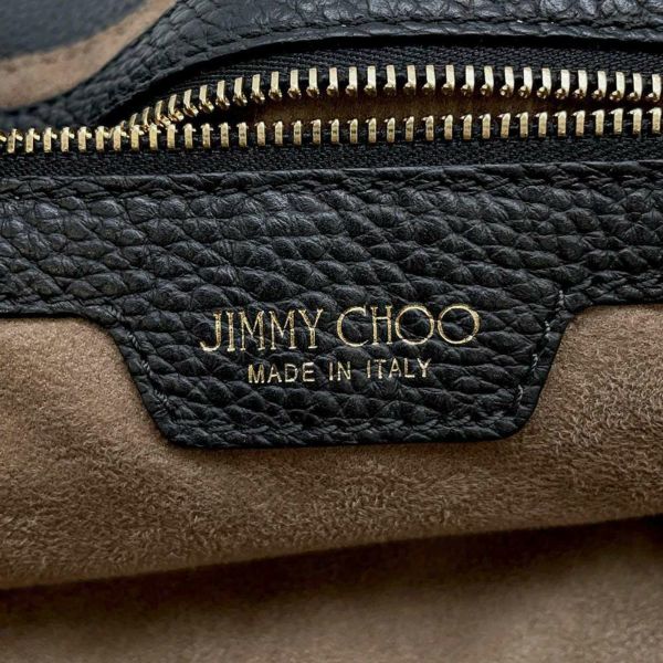 ジミーチュウ トートバッグ ソフィア スターエンボス M レザー SOFIAMEMG JIMMY CHOO 黒