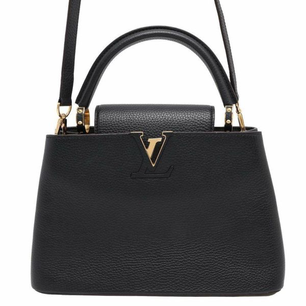 ルイヴィトン ハンドバッグ カプシーヌPM M42242 LOUIS VUITTON 2wayショルダーバッグ ノワール 黒