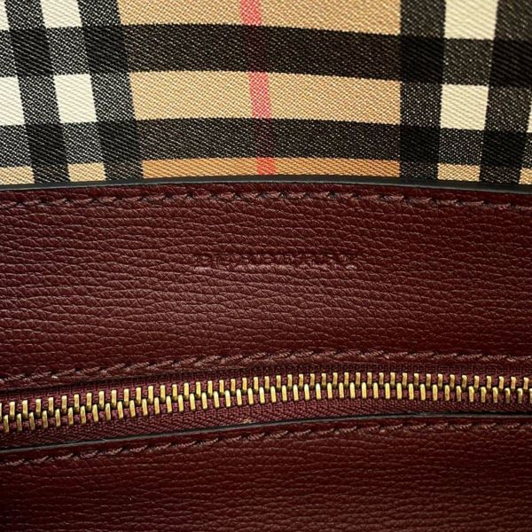 バーバリー トートバッグ クレスト トート レザー BURBERRY バッグ