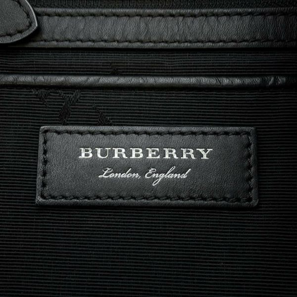 バーバリー リュック スプラッシュペイント ナイロン BURBERRY 黒