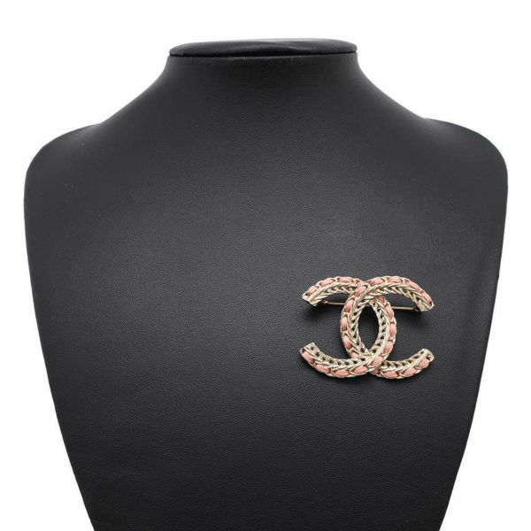 シャネル ブローチ ココマーク レザー B22 S CHANEL アクセサリー