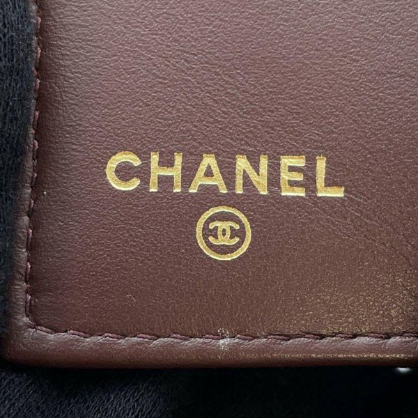 シャネル 三つ折り財布 マトラッセ ココマーク クラシック スモール フラップ ウォレット AP0230 CHANEL 財布 黒