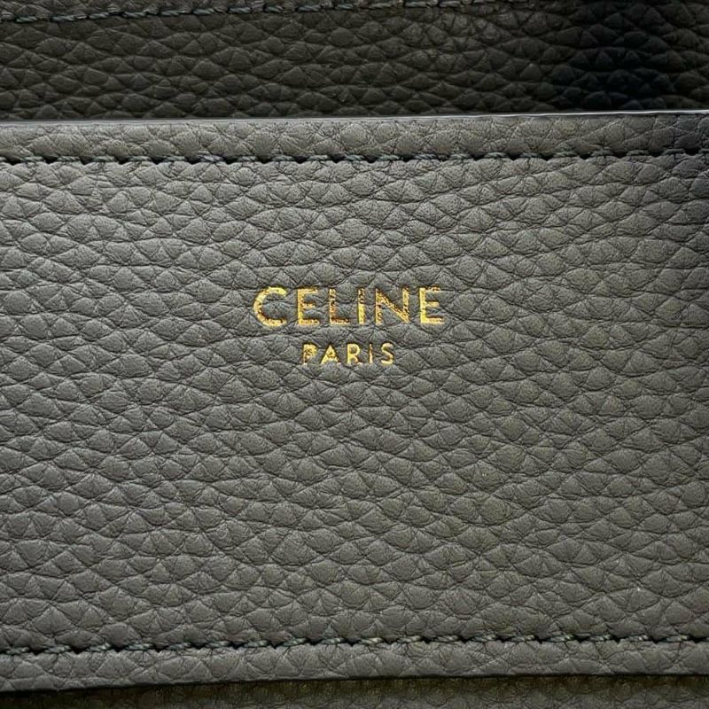 セリーヌ ハンドバッグ ラゲージ マイクロ ショッパー レザー 189793AQL CELINE バッグ