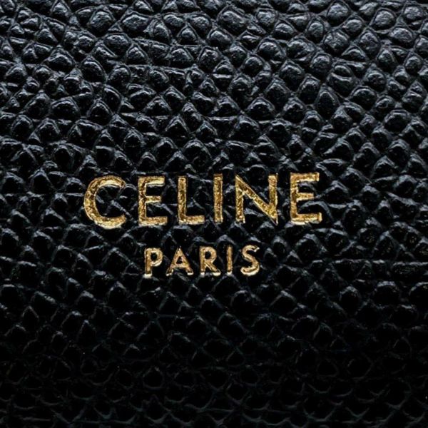 セリーヌ ハンドバッグ ベルトバッグ ナノ 189003 CELINE バッグ 2wayショルダーバッグ 黒