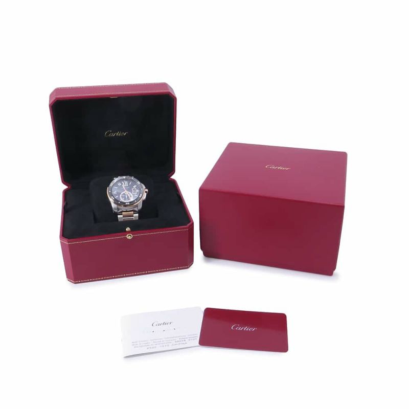 カルティエ カリブル ドゥ カルティエ ダイバー W7100054Cartier 腕時計 黒文字盤
