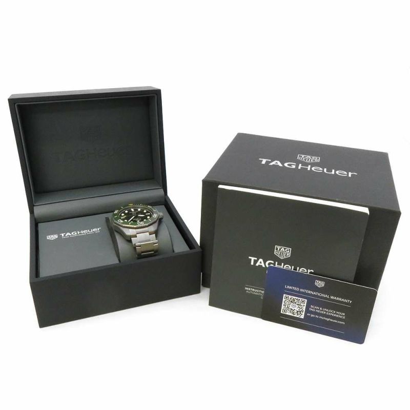 タグホイヤー アクアレーサープロフェッショナル 300 WBP208B.BF0631 TAG Heuer 腕時計 グリーン文字盤