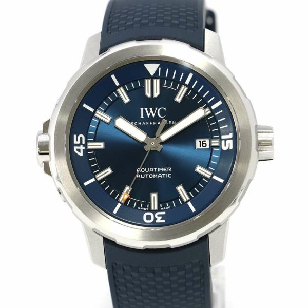 IWC アクアタイマー オートマティック IW328801 腕時計 ブルー文字盤