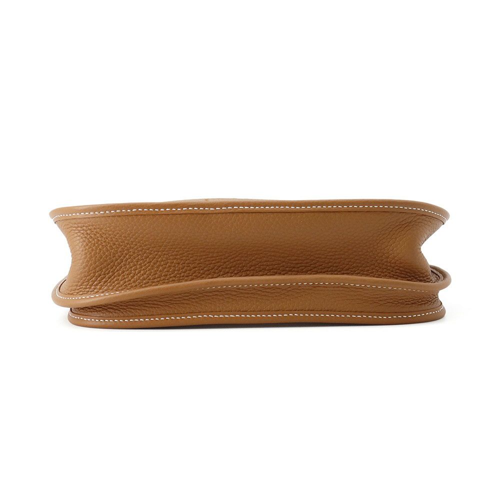 エルメス ショルダーバッグ エブリン3 PM ゴールド/エクリュ/シルバー金具 トワルオフィシエ/トリヨンクレマンス K刻印
