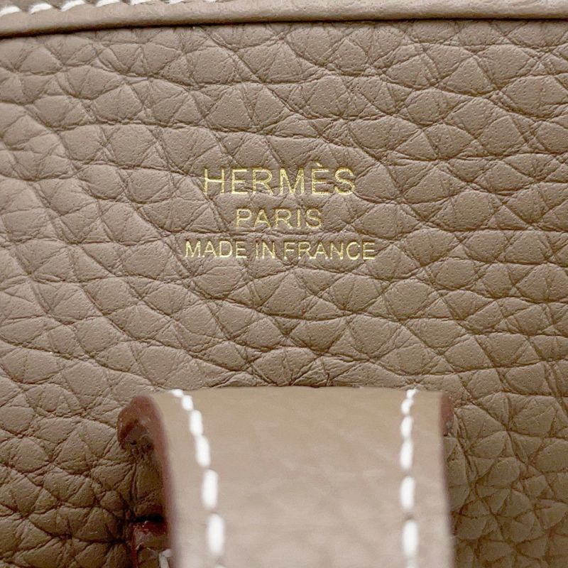 エルメス ショルダーバッグ エブリン3 23 エトゥープ/ゴールド金具 トリヨンクレマンス K刻印