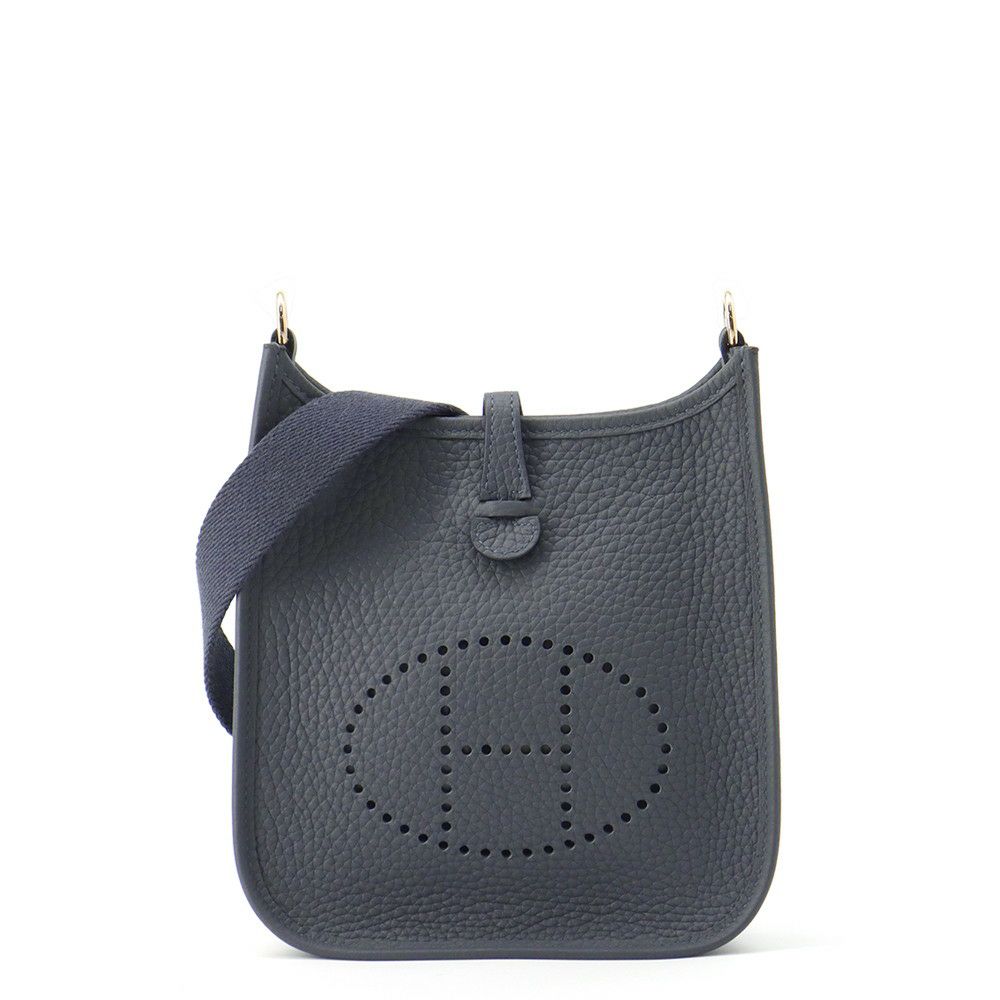 エルメス エブリンTPM 111cm アマゾン グリミスティ/シャンパンゴールド金具 トリヨンクレマンス K刻印