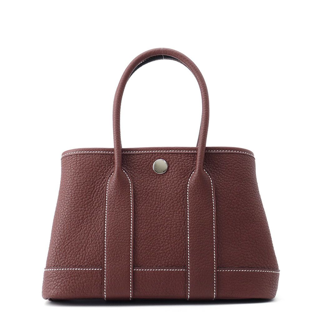 エルメス トートバッグ ネオ・ガーデン 23 ガーデンパーティ ルージュアッシュ/シルバー金具 ネゴンダ W刻印