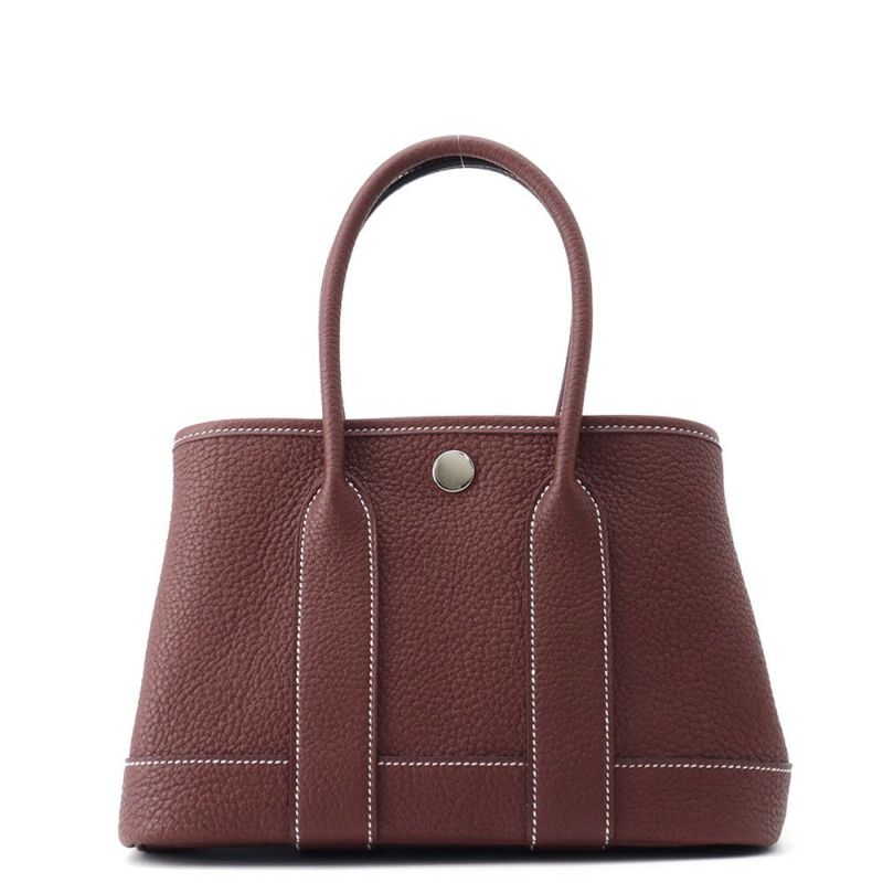 エルメス トートバッグ ネオ・ガーデン 23 ガーデンパーティ ルージュアッシュ/シルバー金具 ネゴンダ W刻印