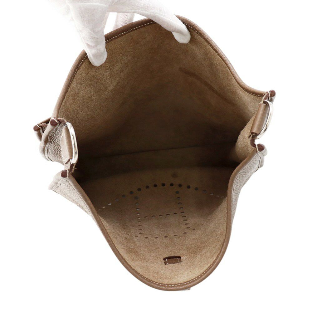 エルメス ショルダーバッグ エブリン3 GM エトゥープ/シルバー金具 トリヨンクレマンス T刻印