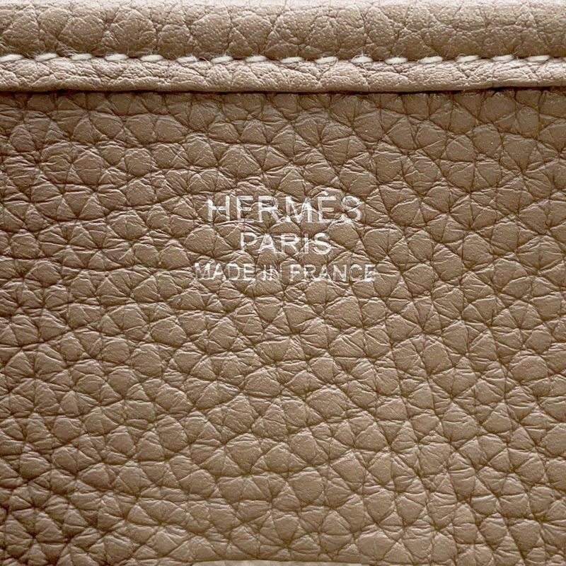 エルメス ショルダーバッグ エブリン3 GM エトゥープ/シルバー金具 トリヨンクレマンス T刻印