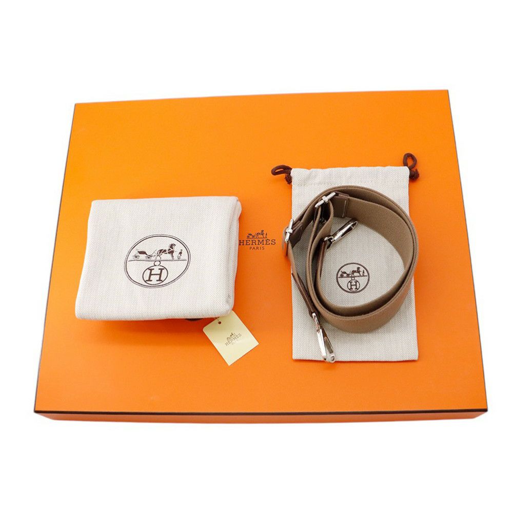 エルメス ショルダーバッグ エブリン3 GM エトゥープ/シルバー金具 トリヨンクレマンス T刻印