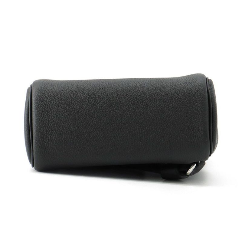 エルメス ボディバッグ ケリー アッカドPM プロン/シルバー金具 トゴ K刻印 HERMES メンズ 黒