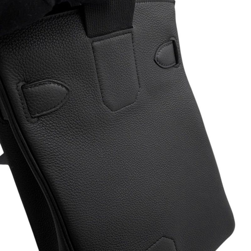 エルメス ボディバッグ ケリー アッカドPM プロン/シルバー金具 トゴ K刻印 HERMES メンズ 黒