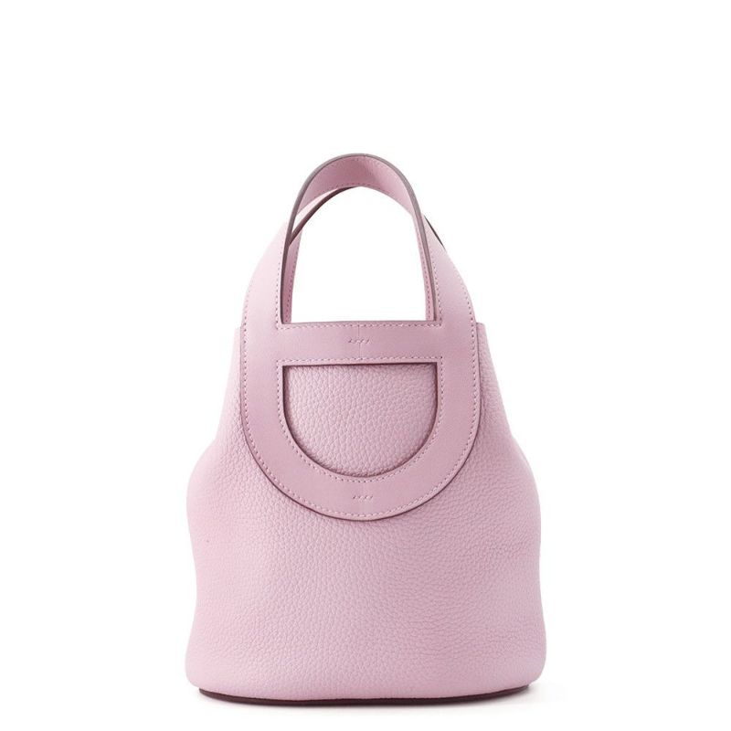 エルメス トートバッグ インザループ 18 モーブシルベストル/シルバー金具 トリヨンクレマンス B刻印