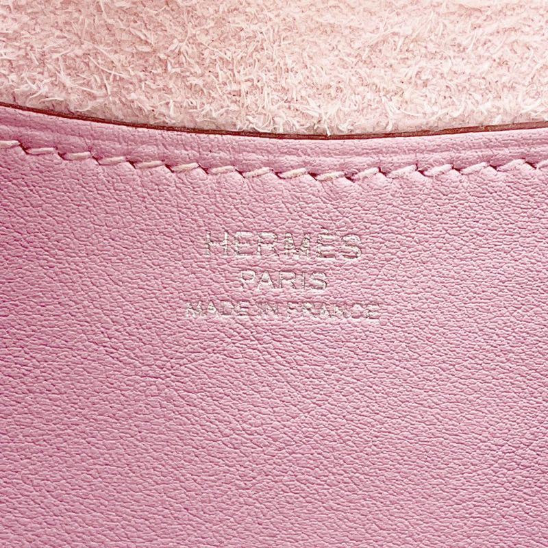 エルメス トートバッグ インザループ 18 モーブシルベストル/シルバー金具 トリヨンクレマンス B刻印