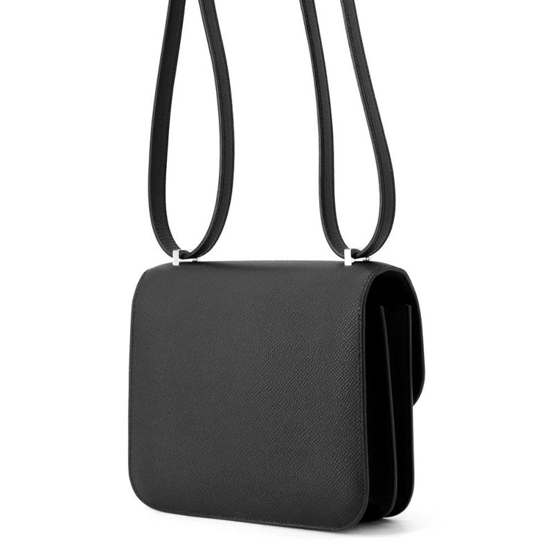 エルメス ミニ コンスタンス3 ミロワール ブラック/シルバー金具 エプソン K刻印 黒