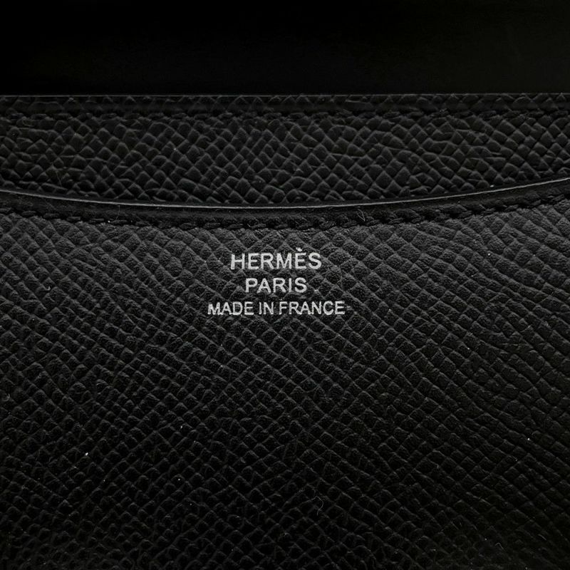 エルメス ミニ コンスタンス3 ミロワール ブラック/シルバー金具 エプソン K刻印 黒