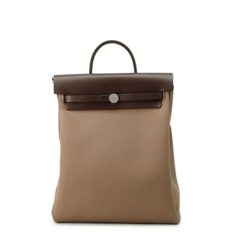 エルメス エールバッグジップPM アド  エトゥープ/シルバー金具 トワルオフィシエ/バッシュハンター Z刻印