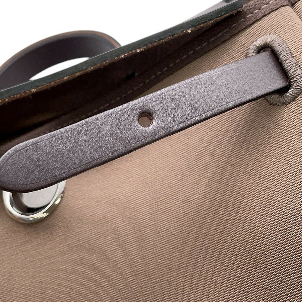 エルメス エールバッグジップPM アド  エトゥープ/シルバー金具 トワルオフィシエ/バッシュハンター Z刻印