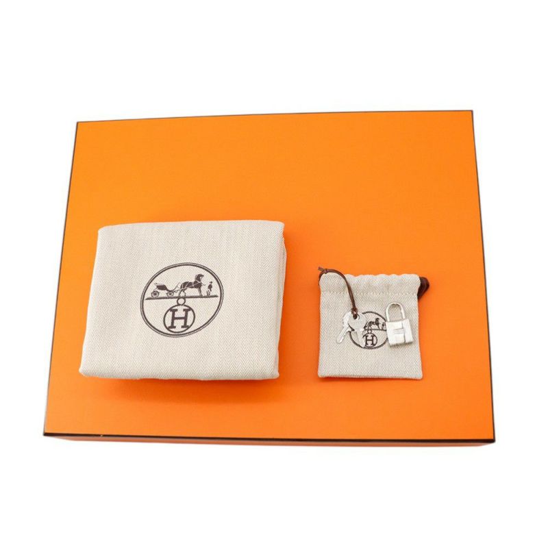 エルメス ハンドバッグ ピコタンロックMM ゴールド/シルバー金具 トリヨンクレマンス Ｗ刻印