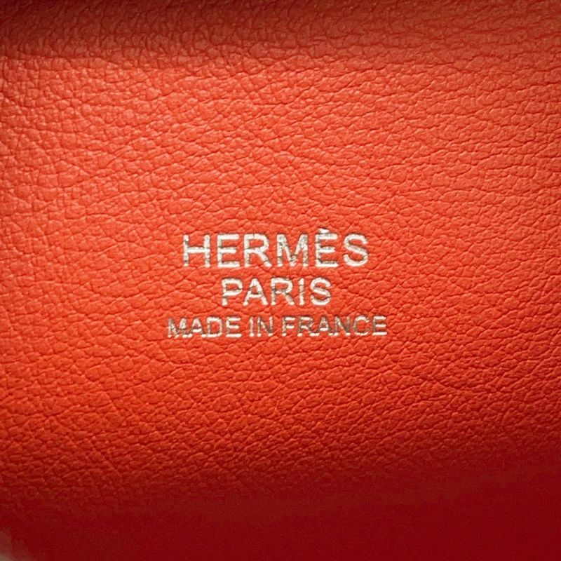 エルメス ハンドバッグ プリュム ミニ カプシーヌ/シルバー金具 スイフト □Q刻印 HERMES バッグ