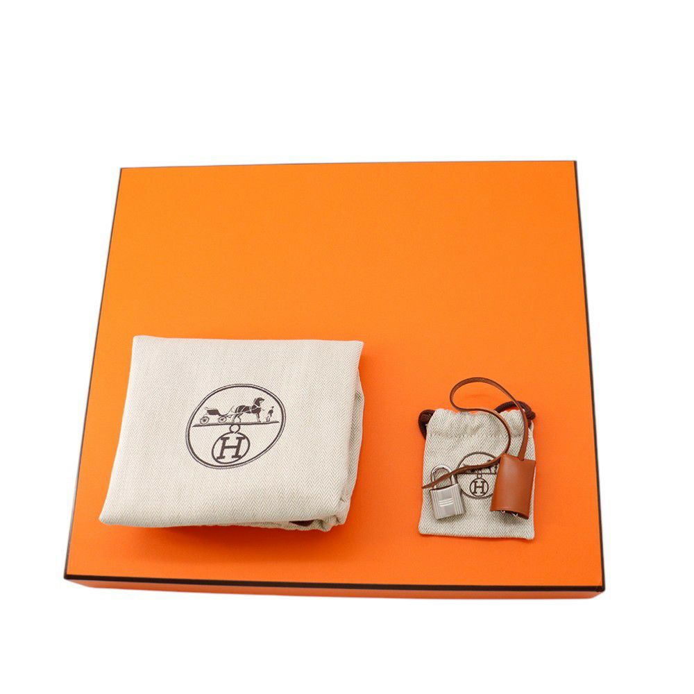 エルメス エールバッグジップPM オレンジミニアン/シルバー金具 トワルオフィシエ/バッシュハンター B刻印