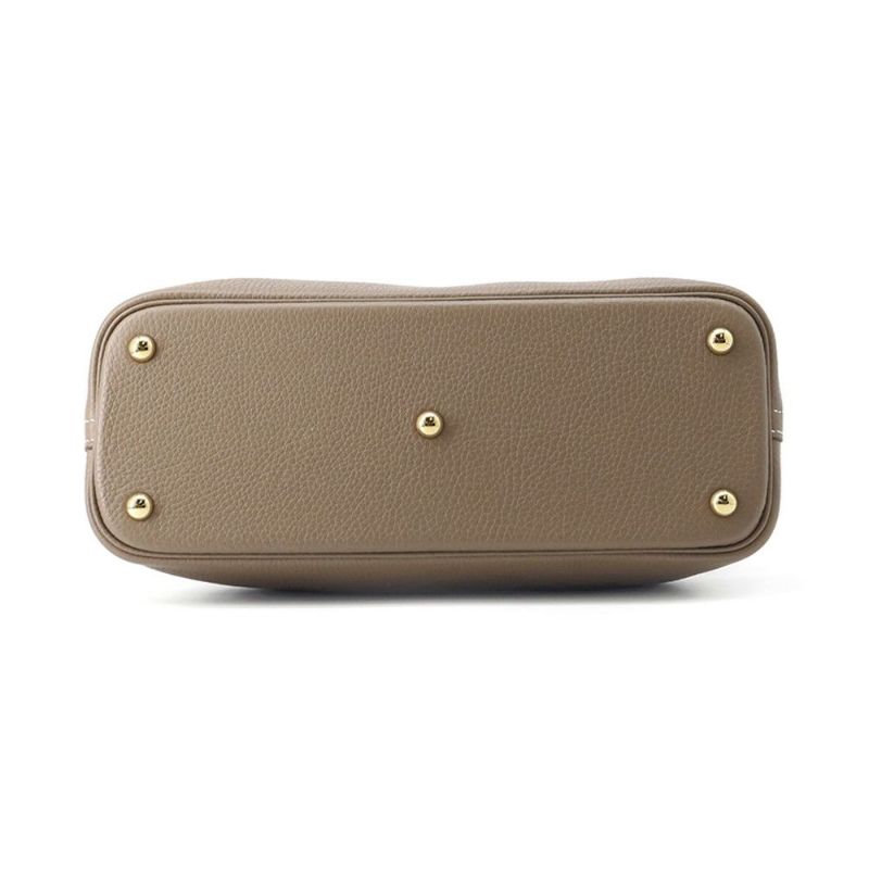 エルメス ハンドバッグ ボリード31 エトゥープ/ゴールド金具 トリヨンクレマンス U刻印 ２wayショルダー