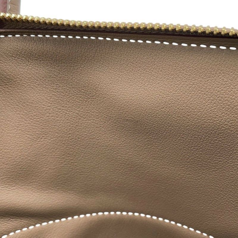 エルメス ハンドバッグ ボリード31 エトゥープ/ゴールド金具 トリヨンクレマンス U刻印 ２wayショルダー