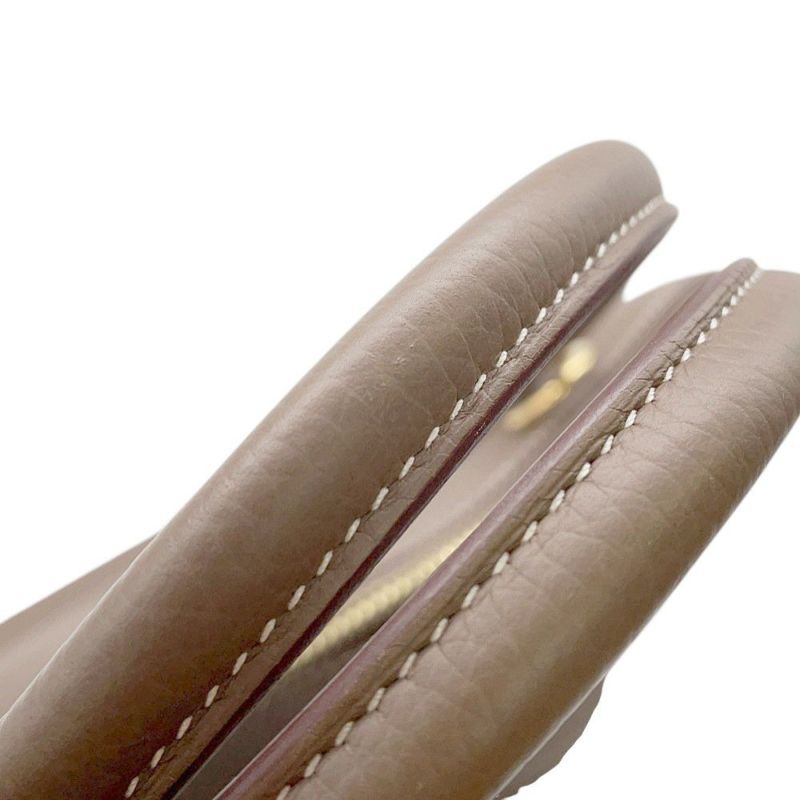 エルメス ハンドバッグ ボリード31 エトゥープ/ゴールド金具 トリヨンクレマンス U刻印 ２wayショルダー