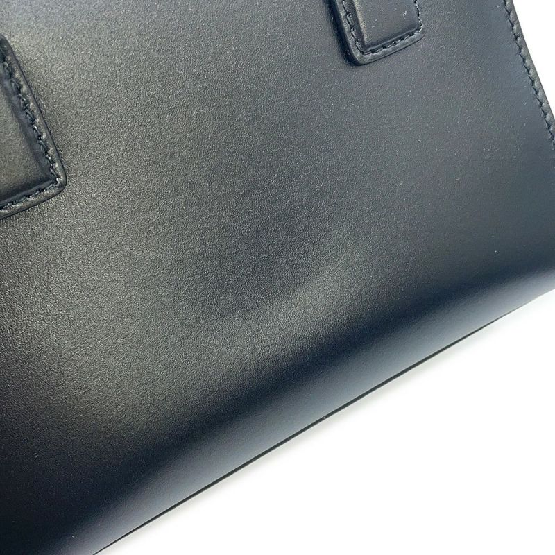 ディオール ハンドバッグ スモール ボストンバッグ ボックス レザー M8671UBEQ Christian Dior 2way 黒