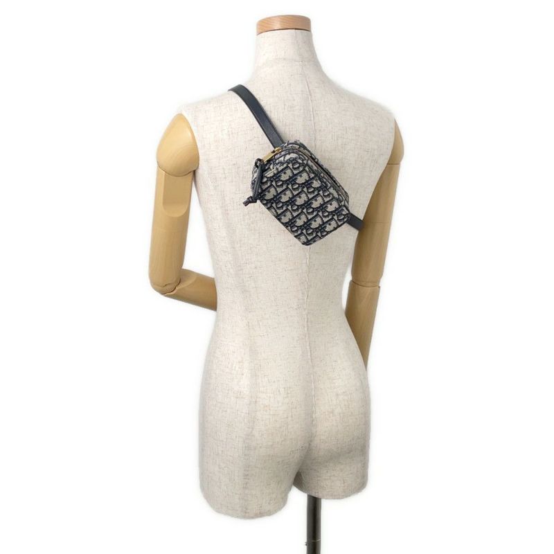 クリスチャン・ディオール ボディバッグ オブリーク ジャカード ミニ ウエストバッグ S5446CTZQ Christian Dior