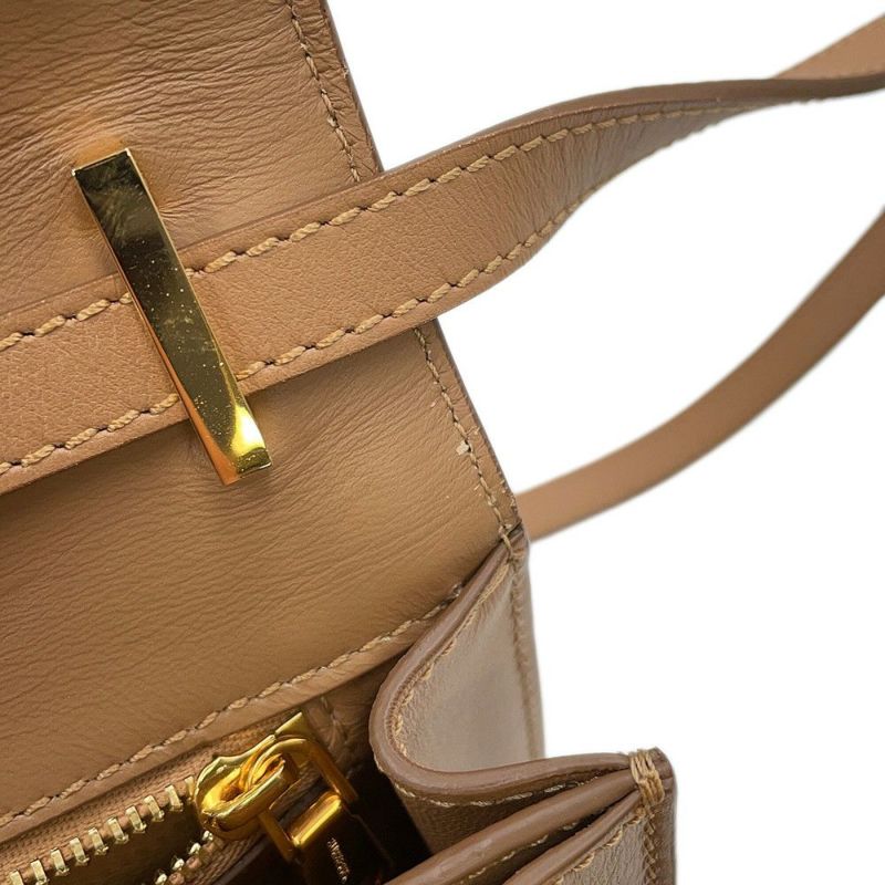 バーバリー ショルダーバッグ TBロゴ レザー BURBERRY