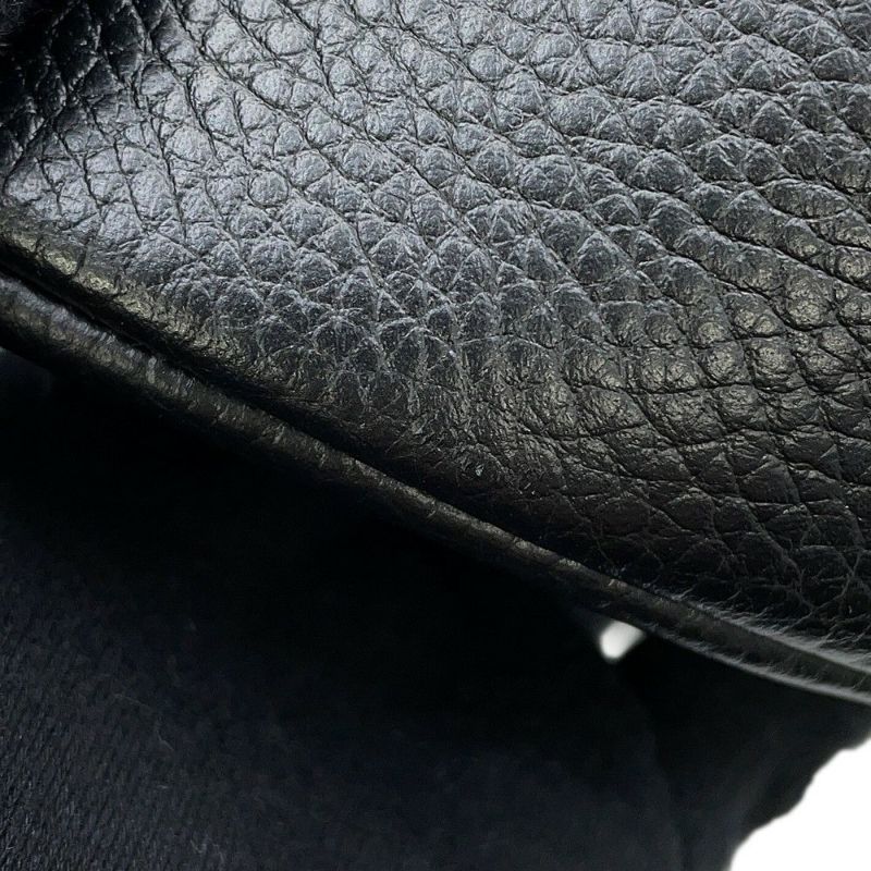 バーバリー ハンドバッグ ミディアム バケットバッグ レザー 8084036 BURBERRY 2way 黒