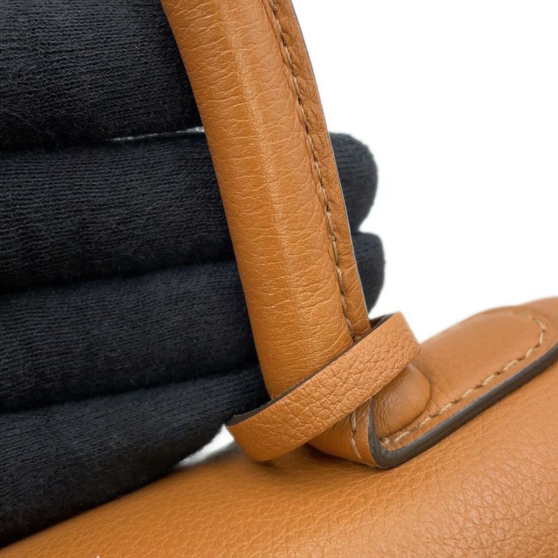 デルヴォー ハンドバッグ ブリヨン ミニ カーフレザー AA0406AAU024MDO Delvaux 2way ブラウン