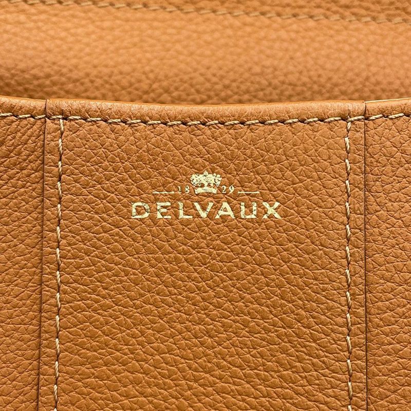 デルヴォー ハンドバッグ ブリヨン ミニ カーフレザー AA0406AAU024MDO Delvaux 2way ブラウン