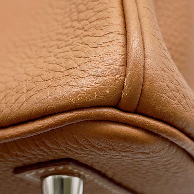 エルメス バーキン25 ゴールド/シルバー金具 トゴ W刻印 HERMES Birkin ハンドバッグ