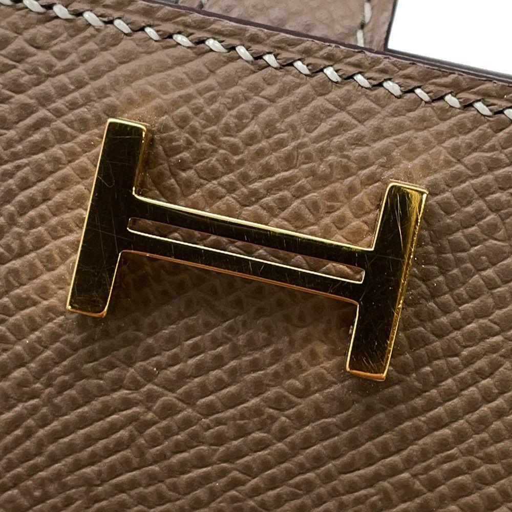 エルメス 長財布 ベアンスフレ ゴールド/ゴールド金具 エプソン U刻印