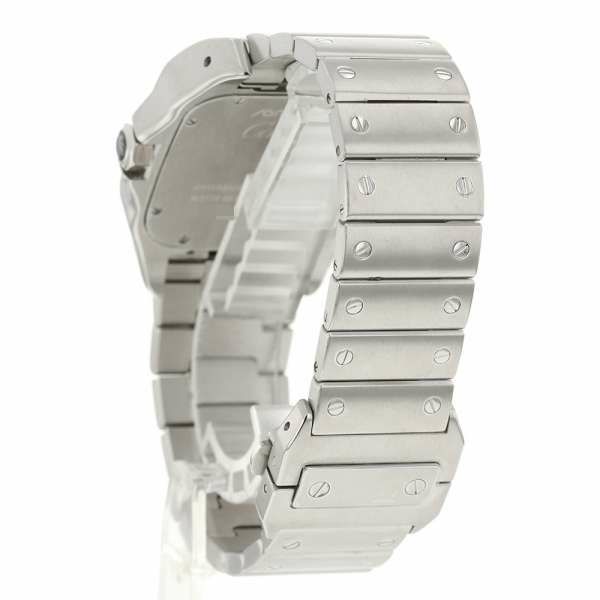カルティエ サントス100 LM W200737G Cartier 腕時計 ウォッチ 白文字盤