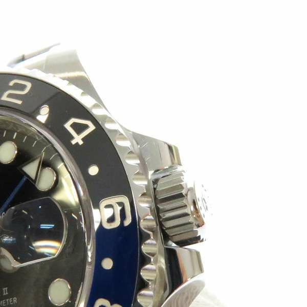 ロレックス GMTマスター2 デイト ランダムシリアル ルーレット 116710BLNR ROLEX 腕時計
