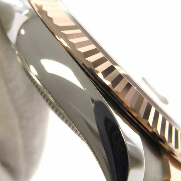ロレックス デイトジャスト41 K18PGピンクゴールド ランダムシリアル ルーレット 126331 ROLEX 腕時計 エバーローズゴールド
