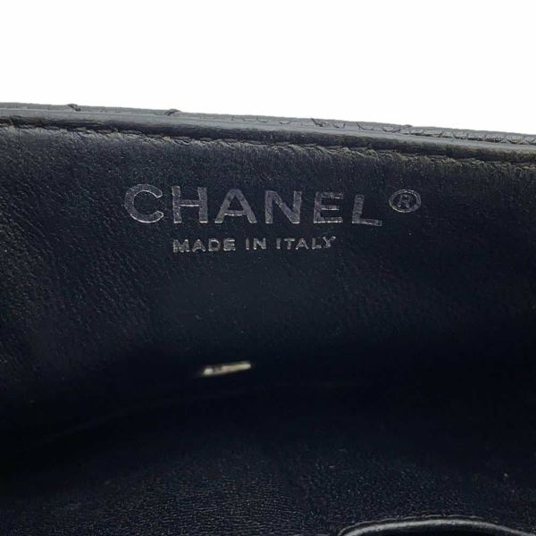 シャネル チェーンショルダーバッグ マトラッセ ココマーク キャビアスキン CHANEL バッグ 黒